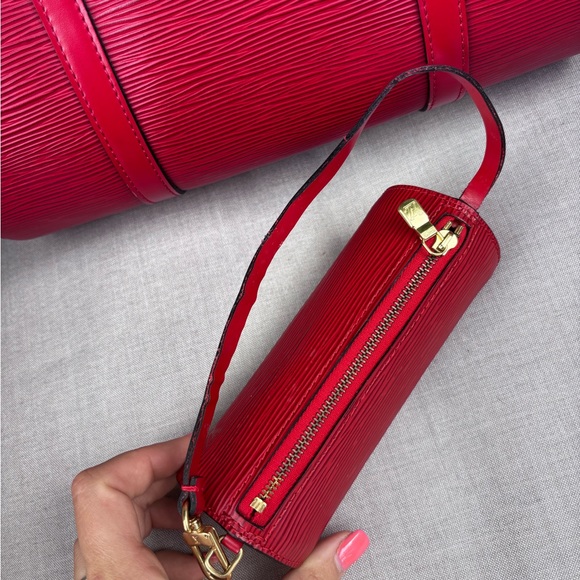 Louis Vuitton Red Satchel Bag - Picture 6 of 16